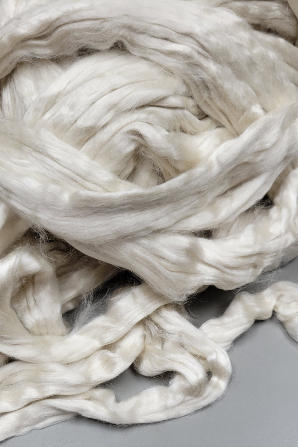 Fibra de diente de león (RCF). 1 onza. Astilla peinada. - Imagen 7 de 7