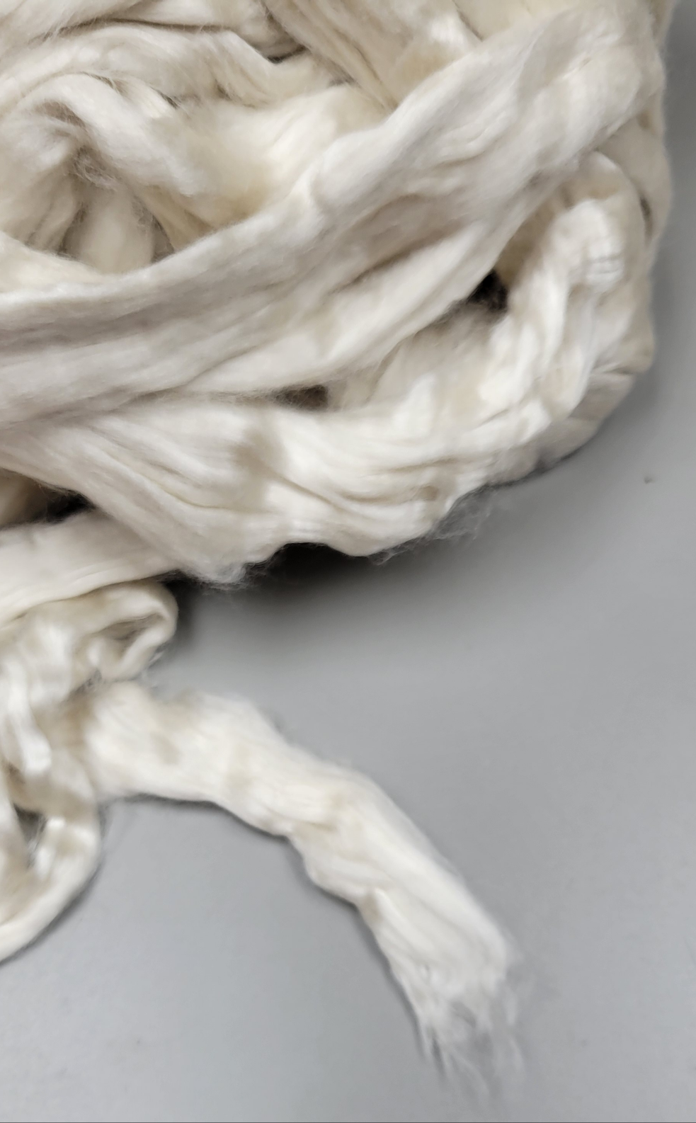 Fibra de diente de león (RCF). 1 onza. Astilla peinada. - Imagen 6 de 7