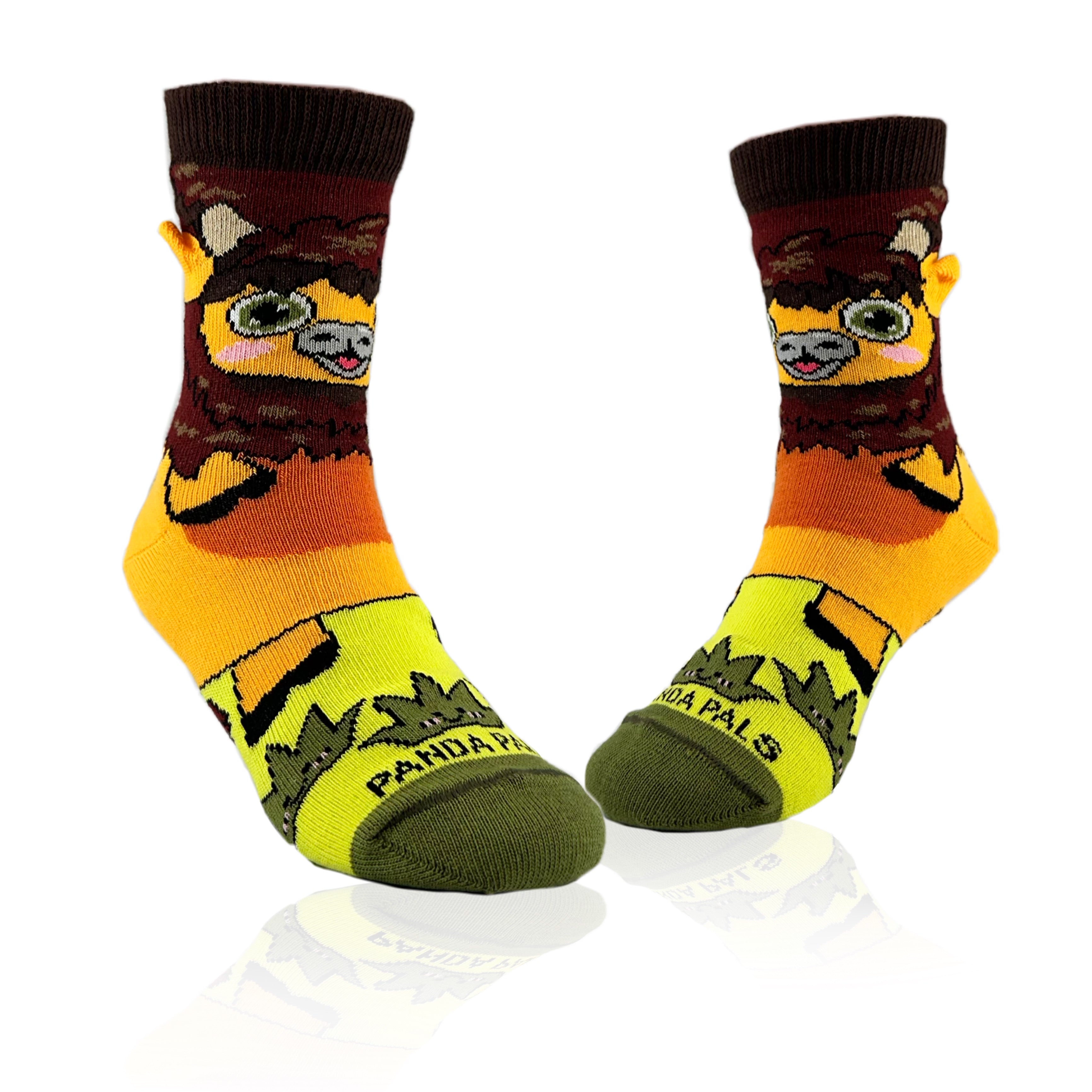 Bison Farm Socks Socks from the Sock Panda (Ages 3-7) - Picture 6 of 7