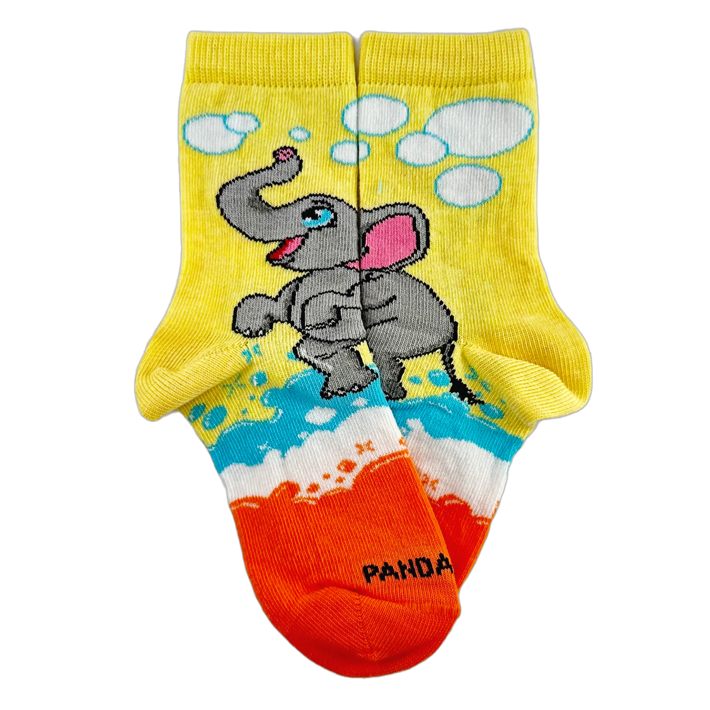 Elephant Bubbles Socks from the Sock Panda (Ages 3-7) - Picture 7 of 7