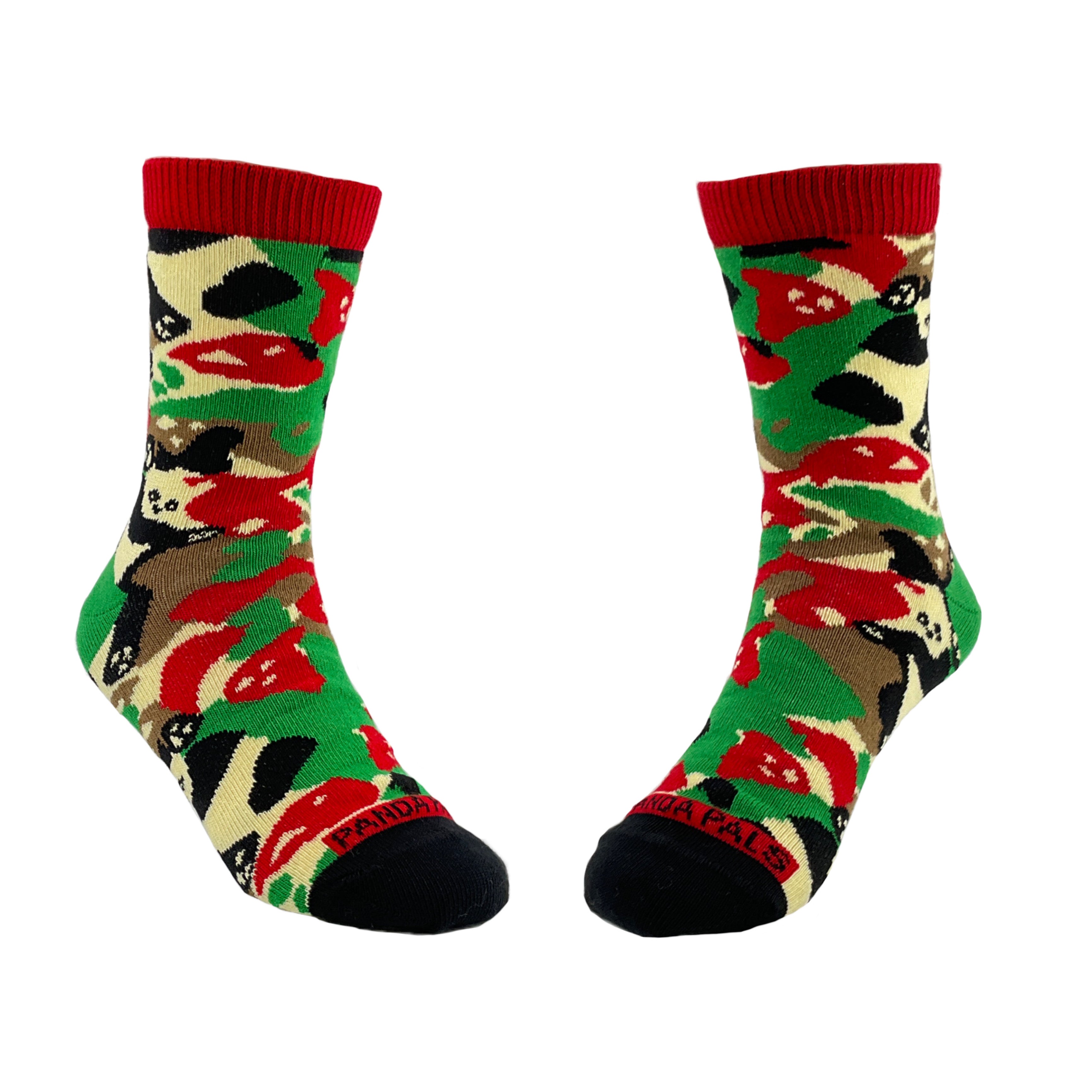 Camouflage Panda Socks from the Sock Panda (Ages 3-7) - Picture 7 of 8