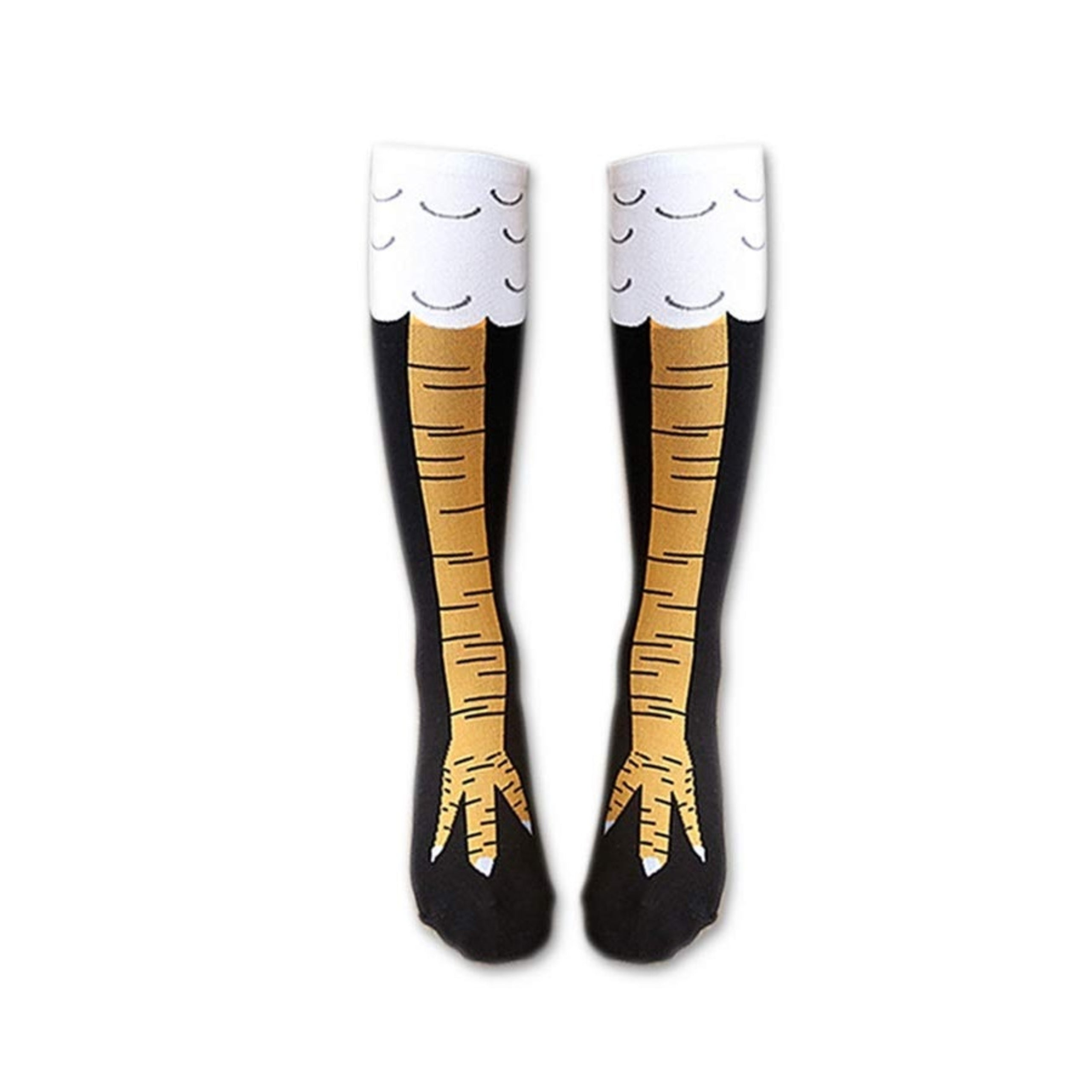 Funny Chicken Leg Socks (Knee High) - Picture 7 of 8