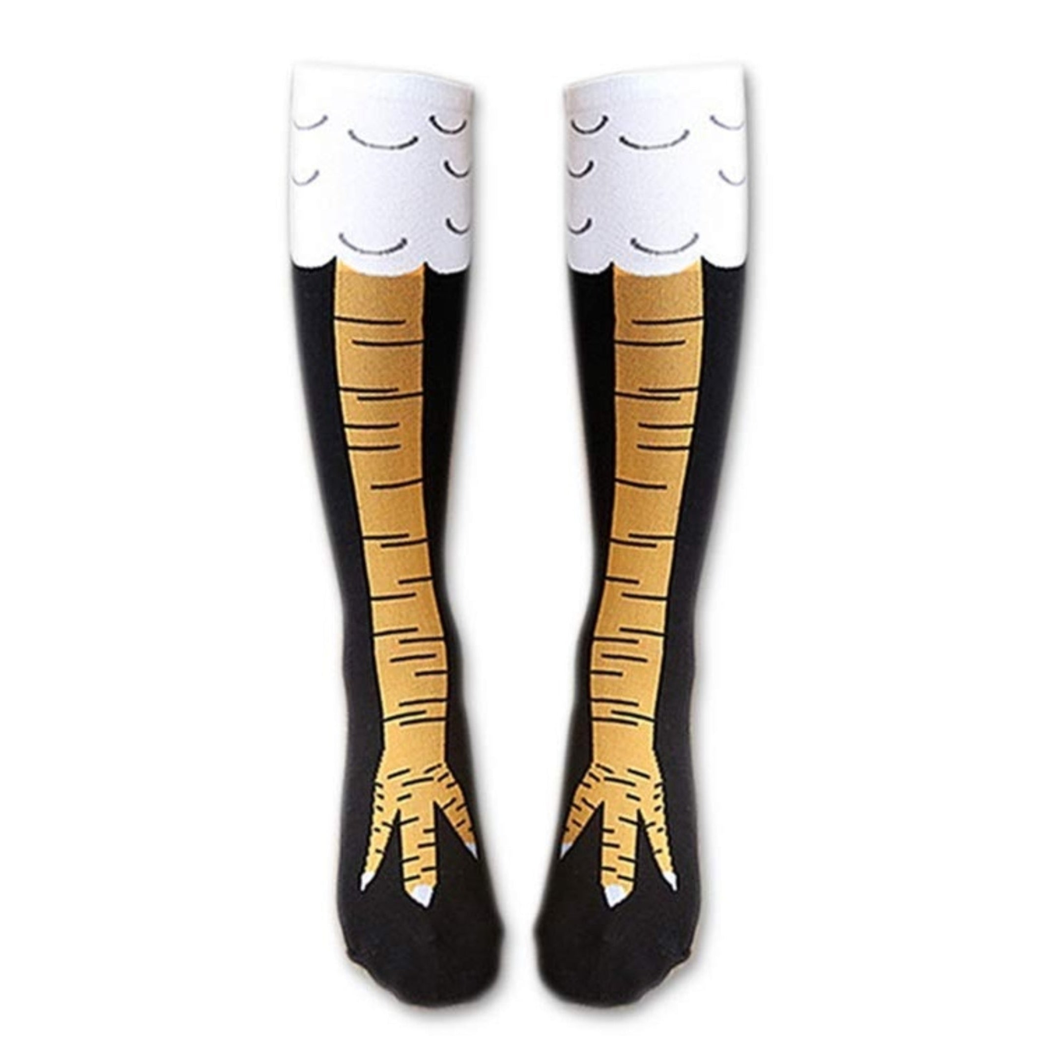 Divertidos calcetines para patas de pollo (hasta la rodilla) - Imagen 10 de 11