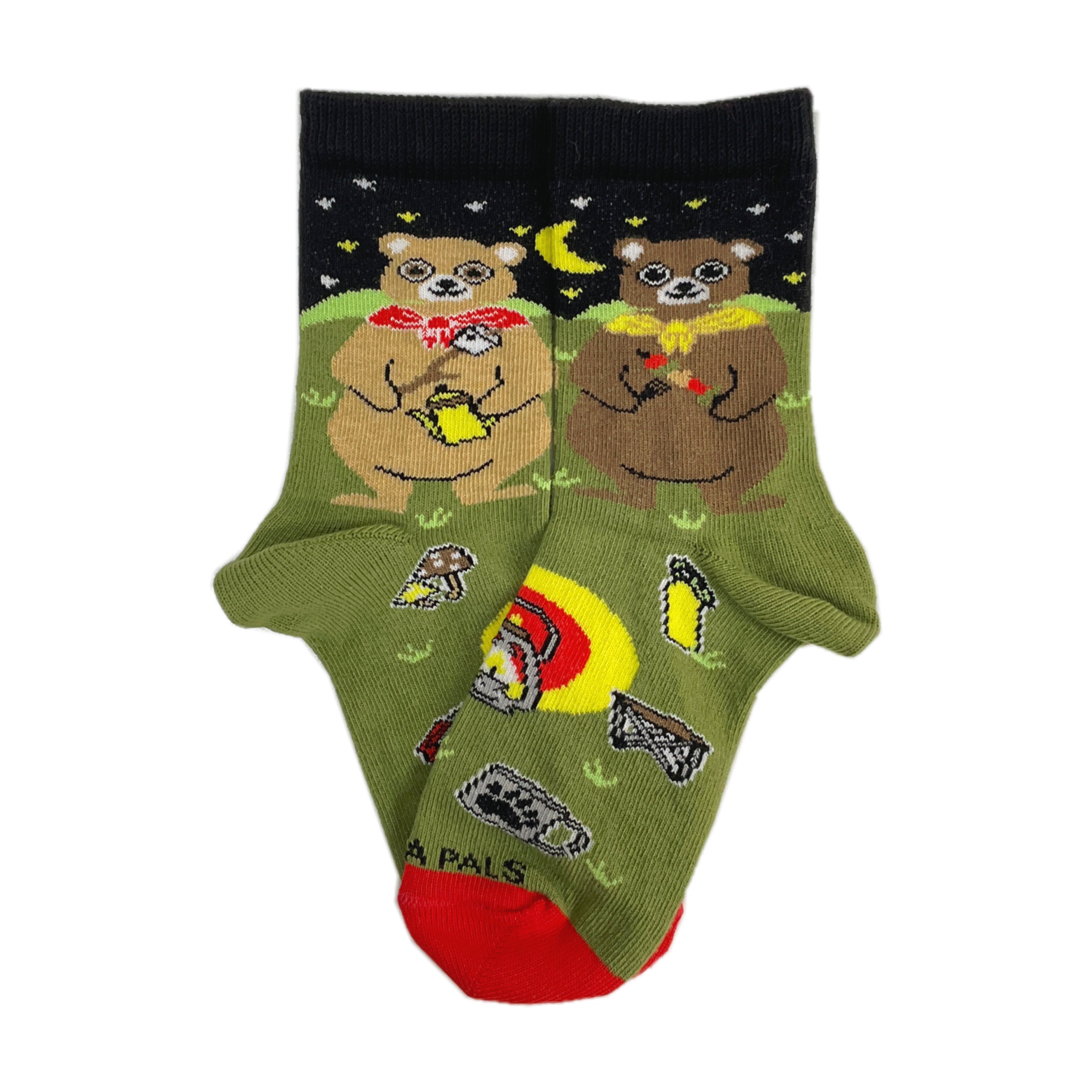 Camping Bears Socks from the Sock Panda (Age 3-7) - Picture 7 of 7