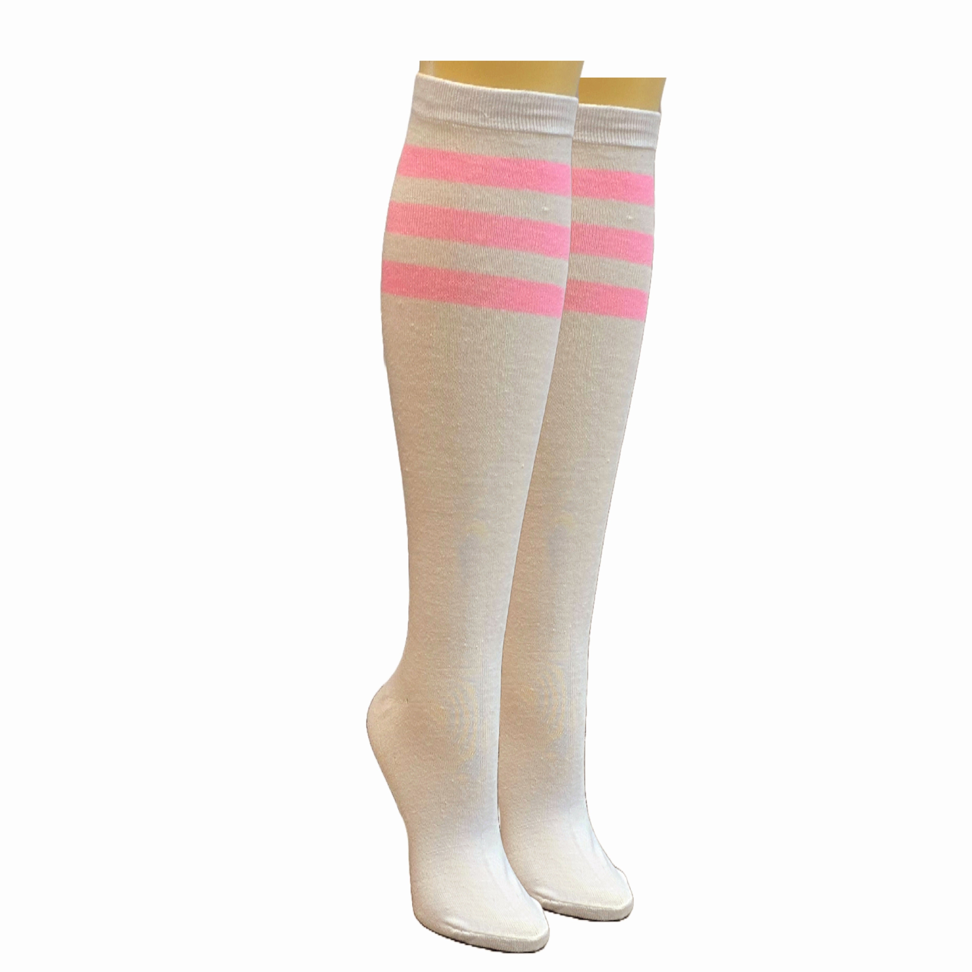 Calcetines retro con patrón de rayas (hasta la rodilla) - Imagen 5 de 5