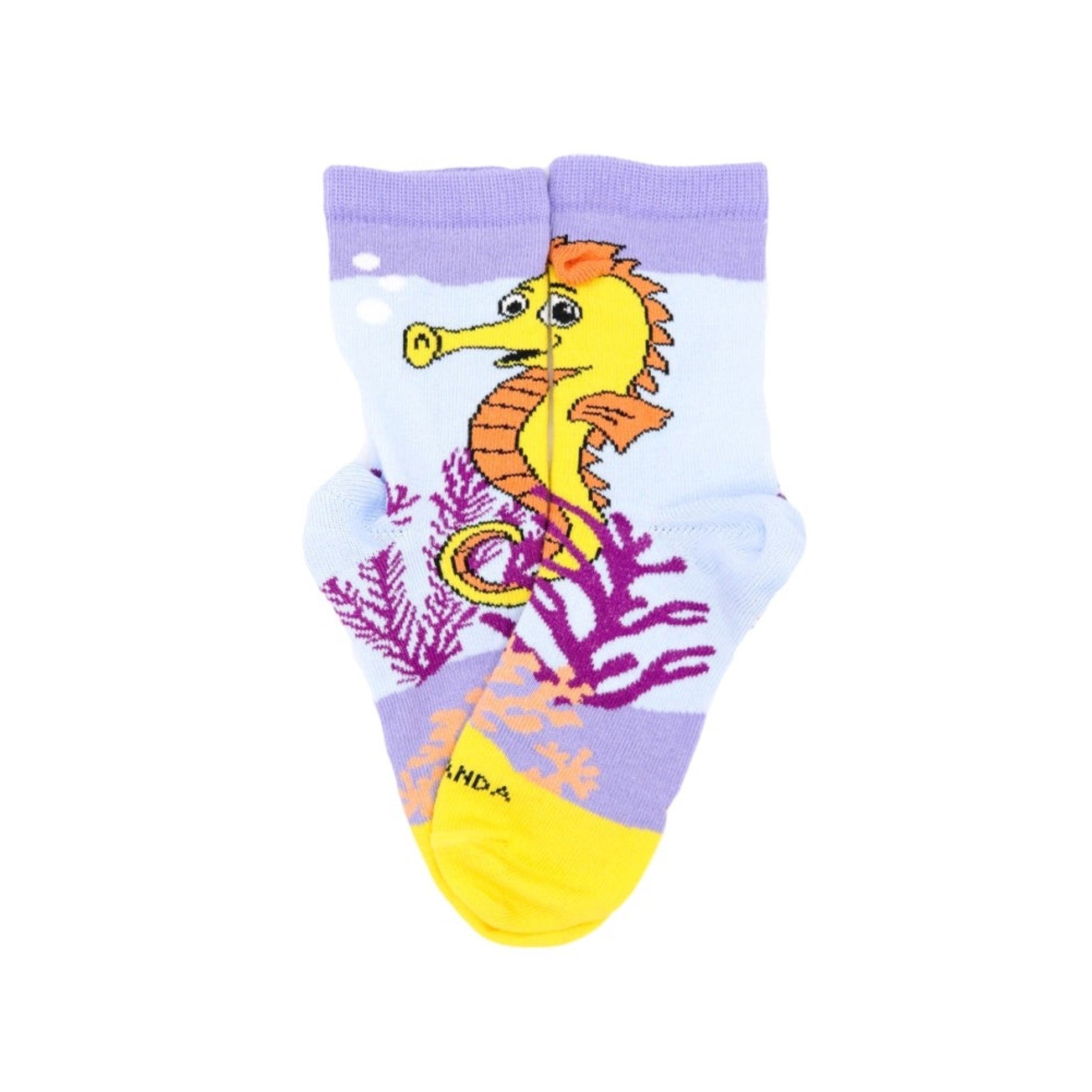 Magical Seahorse Socks (Ages 0-7) - Picture 7 of 7