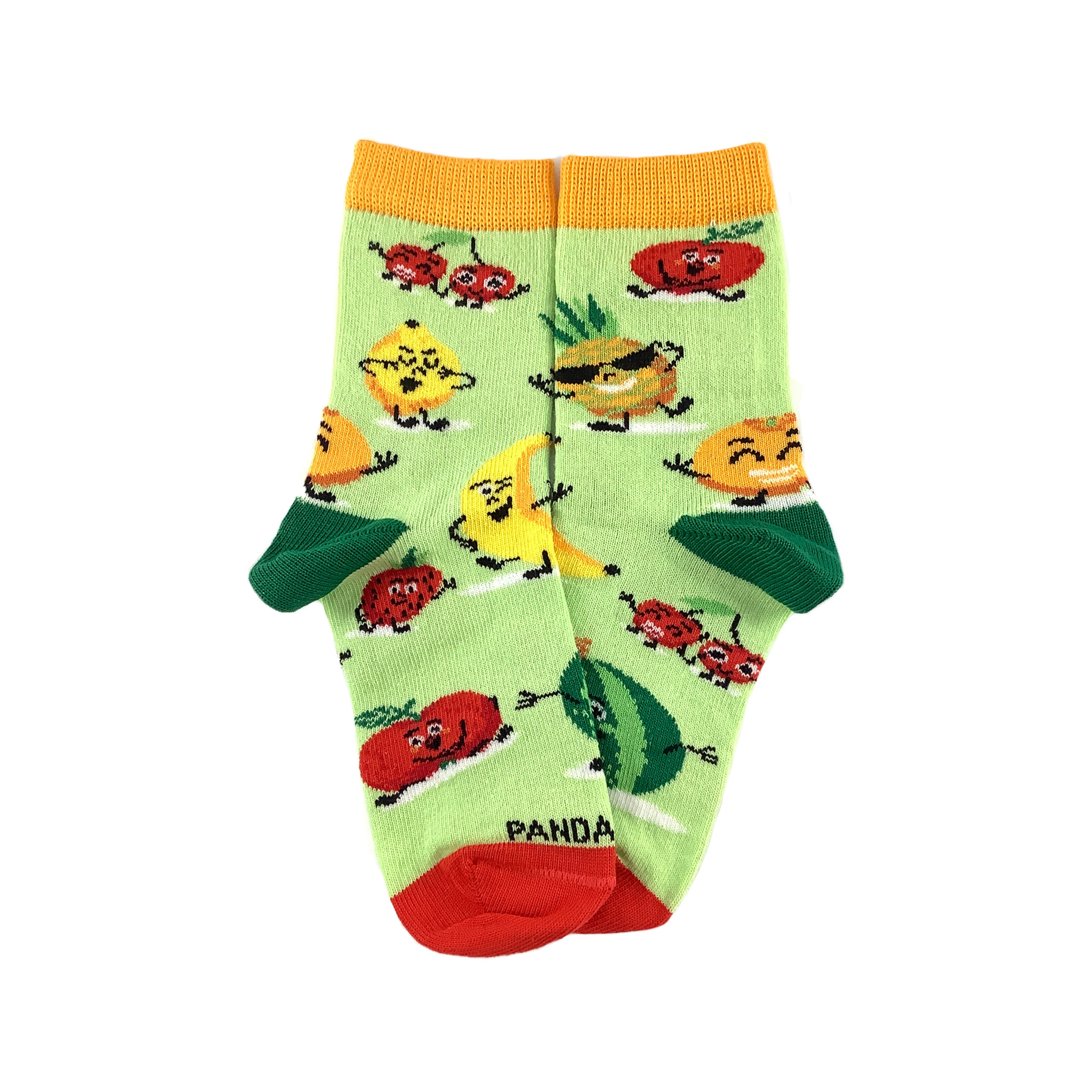 Super Happy Fruit Pattern Socks from the Sock Panda (Ages 3-7) - Picture 7 of 8