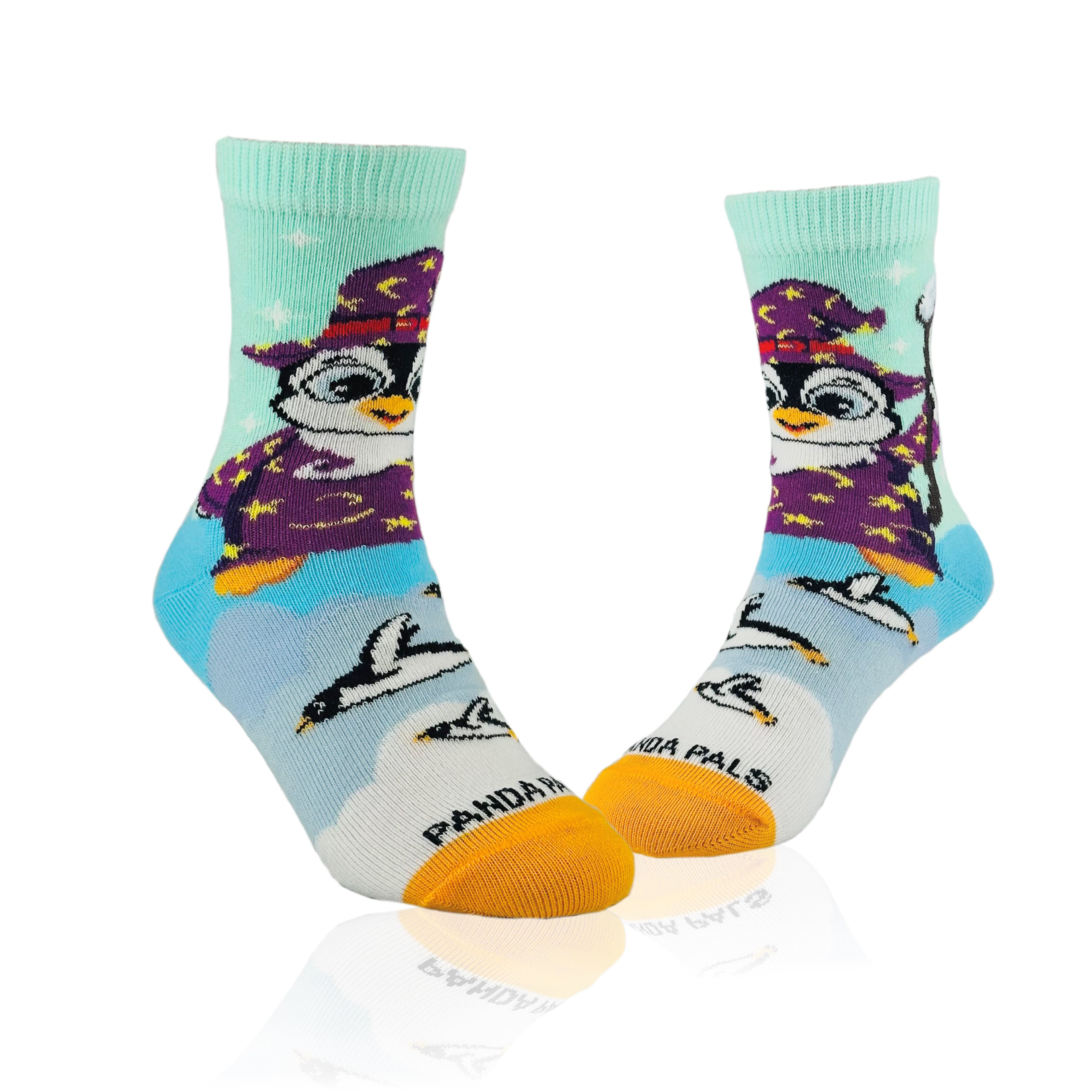 Wizard Penguin Socks from the Sock Panda (Ages 3-7) - Picture 7 of 7