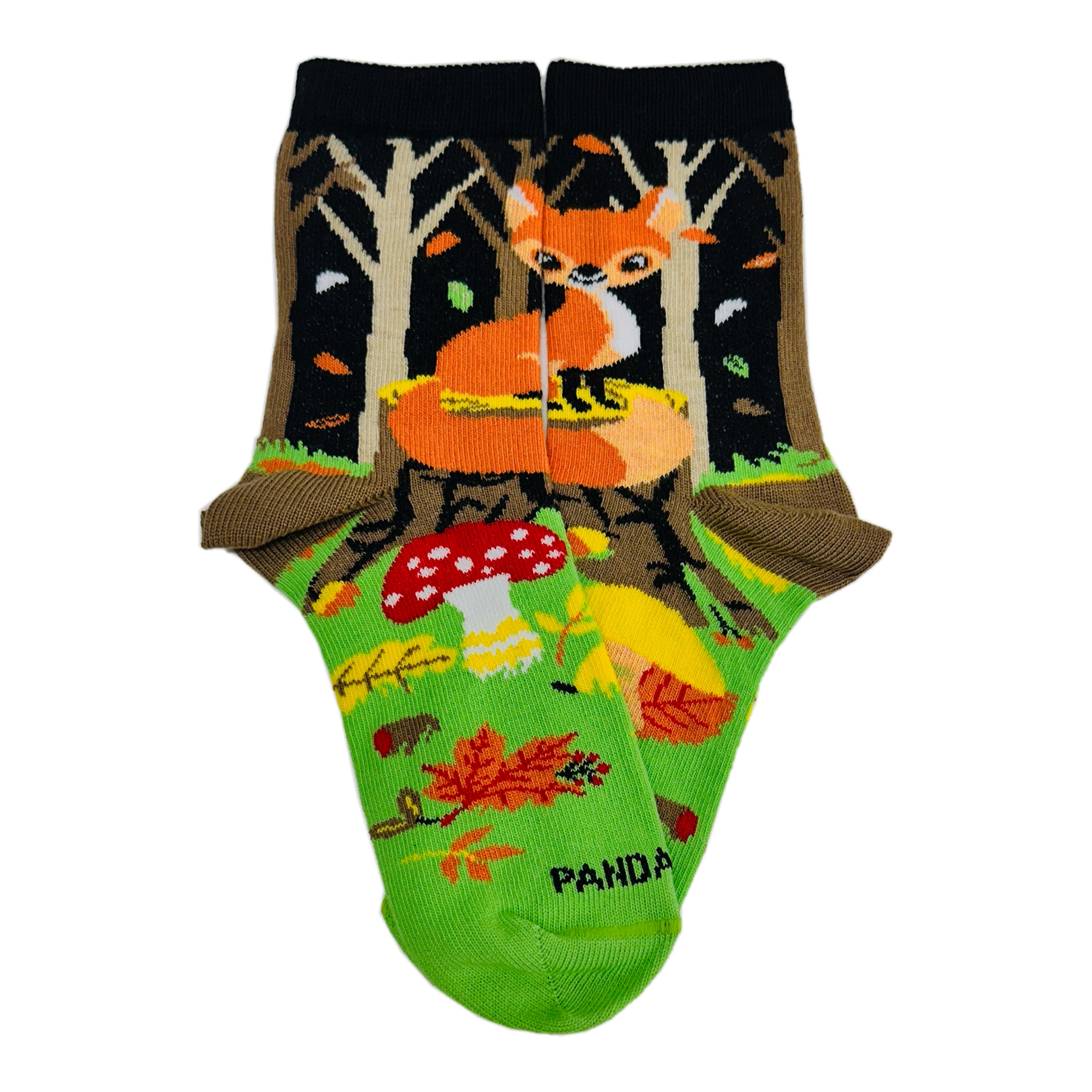 Fox in the Woods Socks from the Sock Panda (Ages 3-7) - Picture 9 of 9