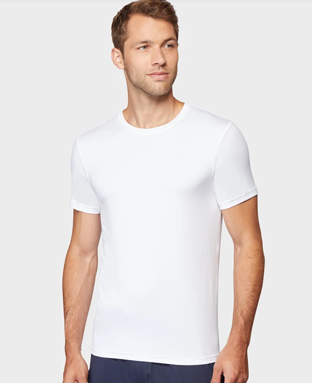 32 Grad wetterfestes cooles Herren-T-Shirt kurzärmelig, Rundhalsausschnitt, schnell trocknend - Bild 18 von 25