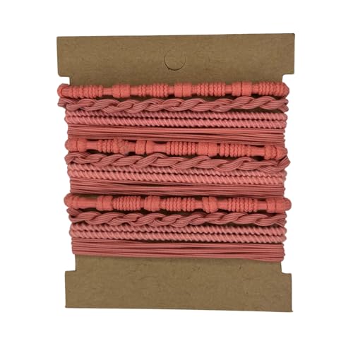 12pcs Hair Tie Bracelets, Boho Hair Ties for Men Women Kids, 1 Set - Picture 12 of 19