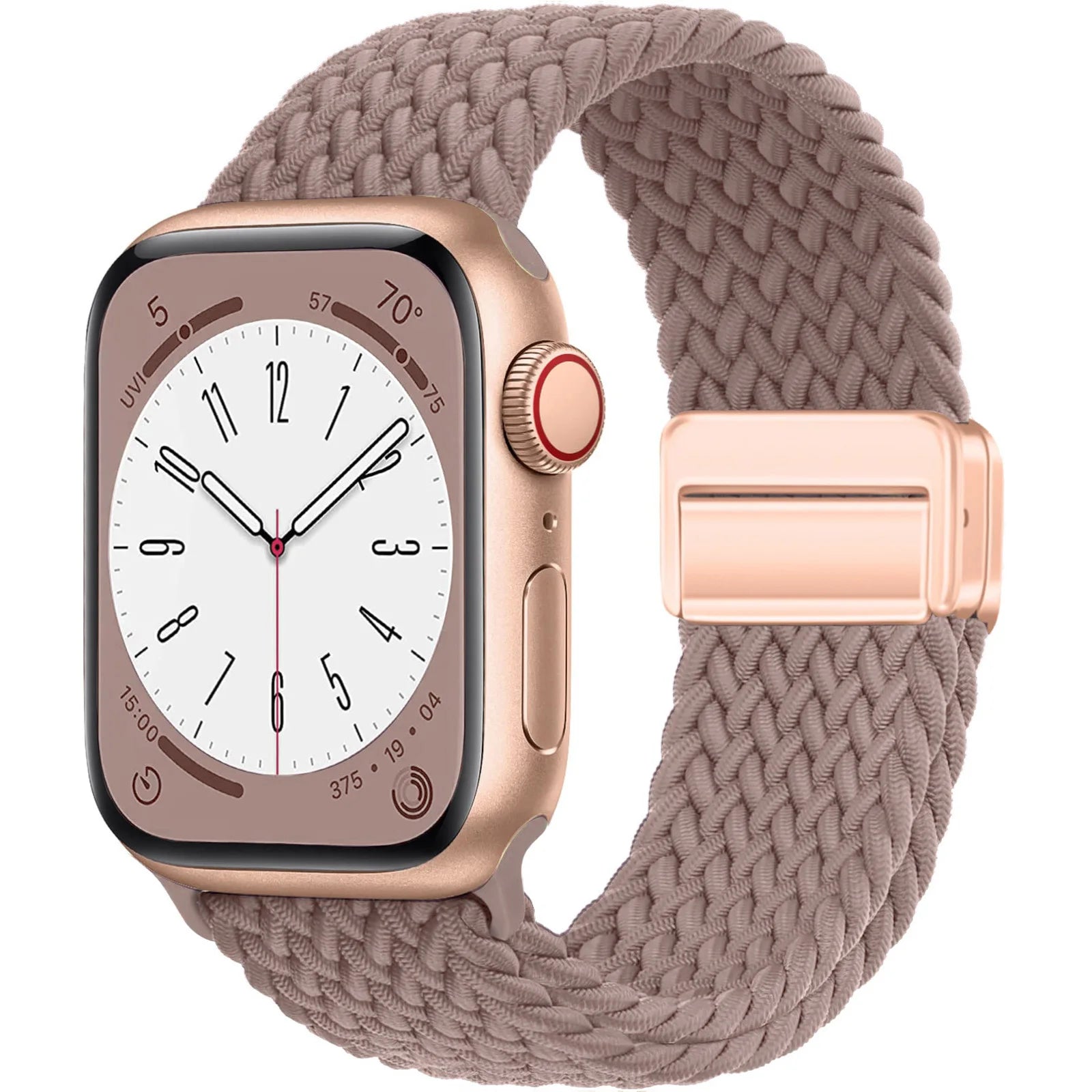 Correa de reloj Solo Loop para Apple Watch, correa de reloj trenzada de nailon elástico - Imagen 7 de 10