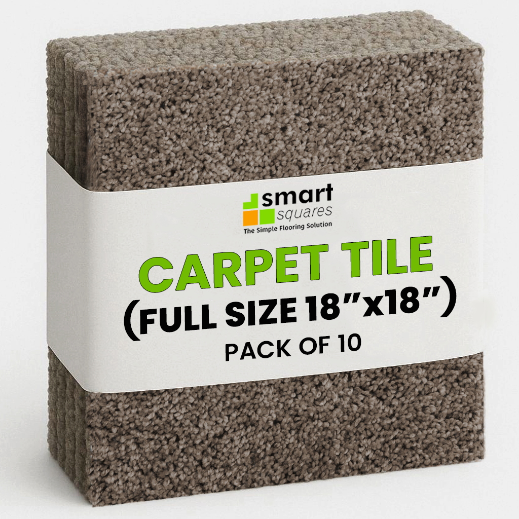Smart Squares Walk In The Park 18x18" USA-Made Peel & Stick Carpet Tiles - Picture 23 of 49