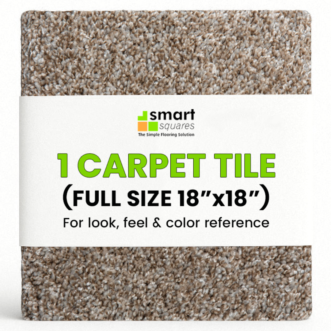 Smart Squares Walk In The Park 18x18" USA-Made Peel & Stick Carpet Tiles - Picture 26 of 49