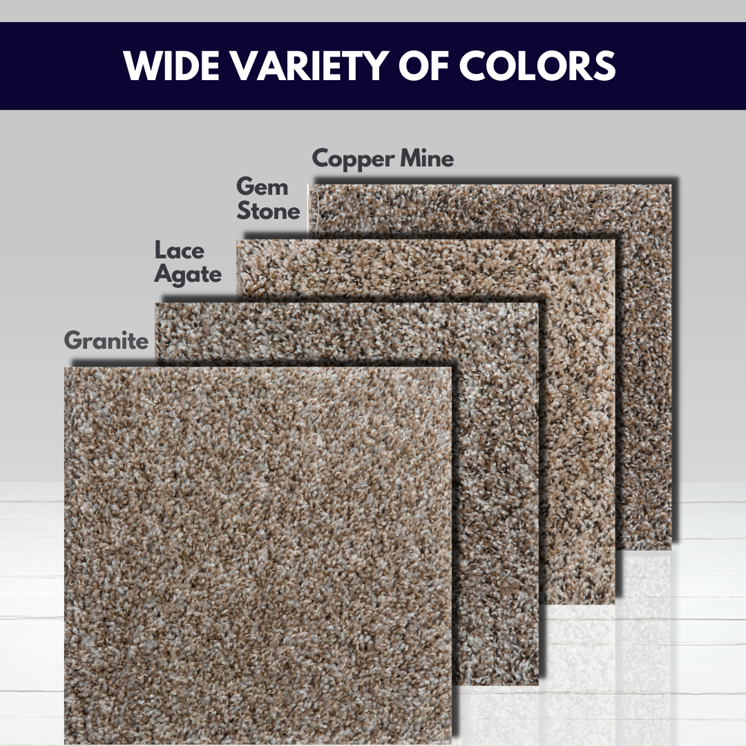 Smart Squares Walk In The Park 18x18" USA-Made Peel & Stick Carpet Tiles - Picture 42 of 49