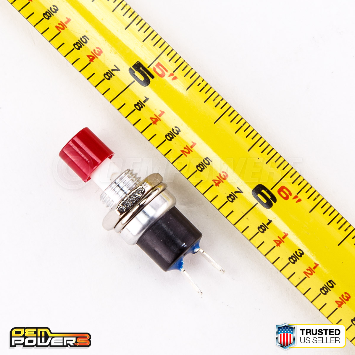 6 X RadioShack Mini SPST Momentary Switch 3A 125V 2751547 BULK PACK