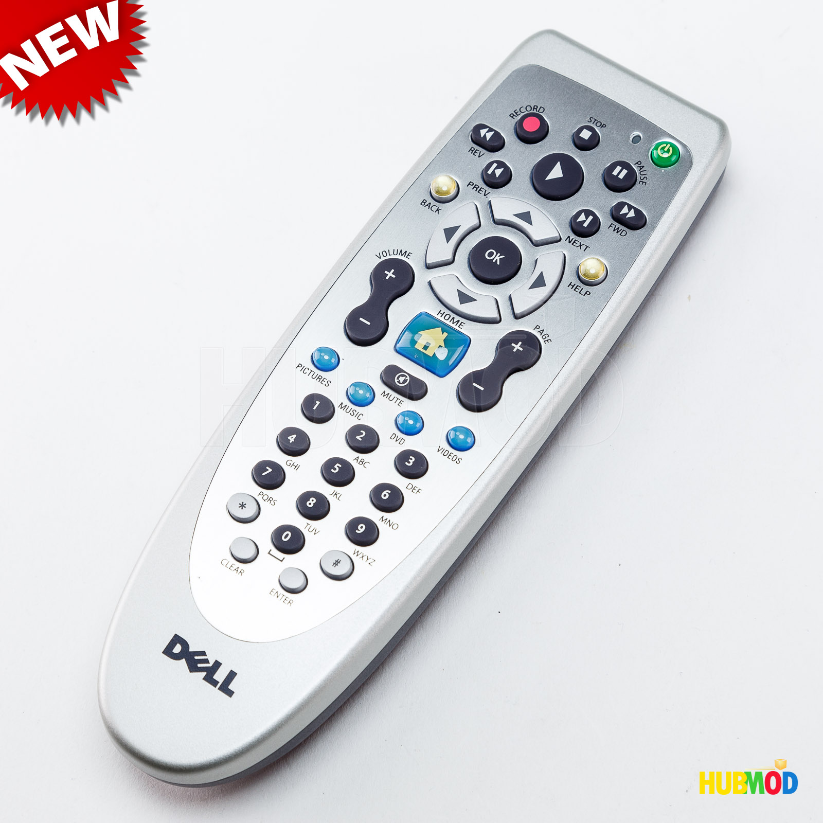 New oem dell microsoft media center remote control rc6 ir kit windows