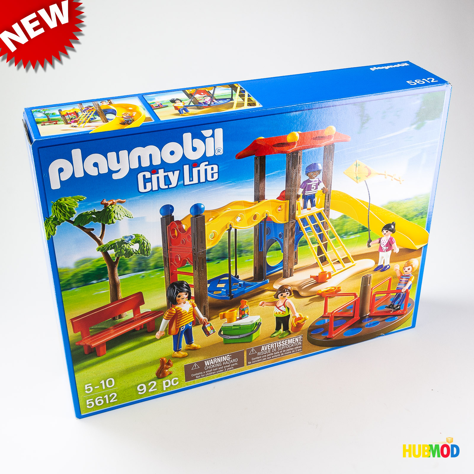 Playmobil City Life 5612 Children's Playground Play Area Set 92pc