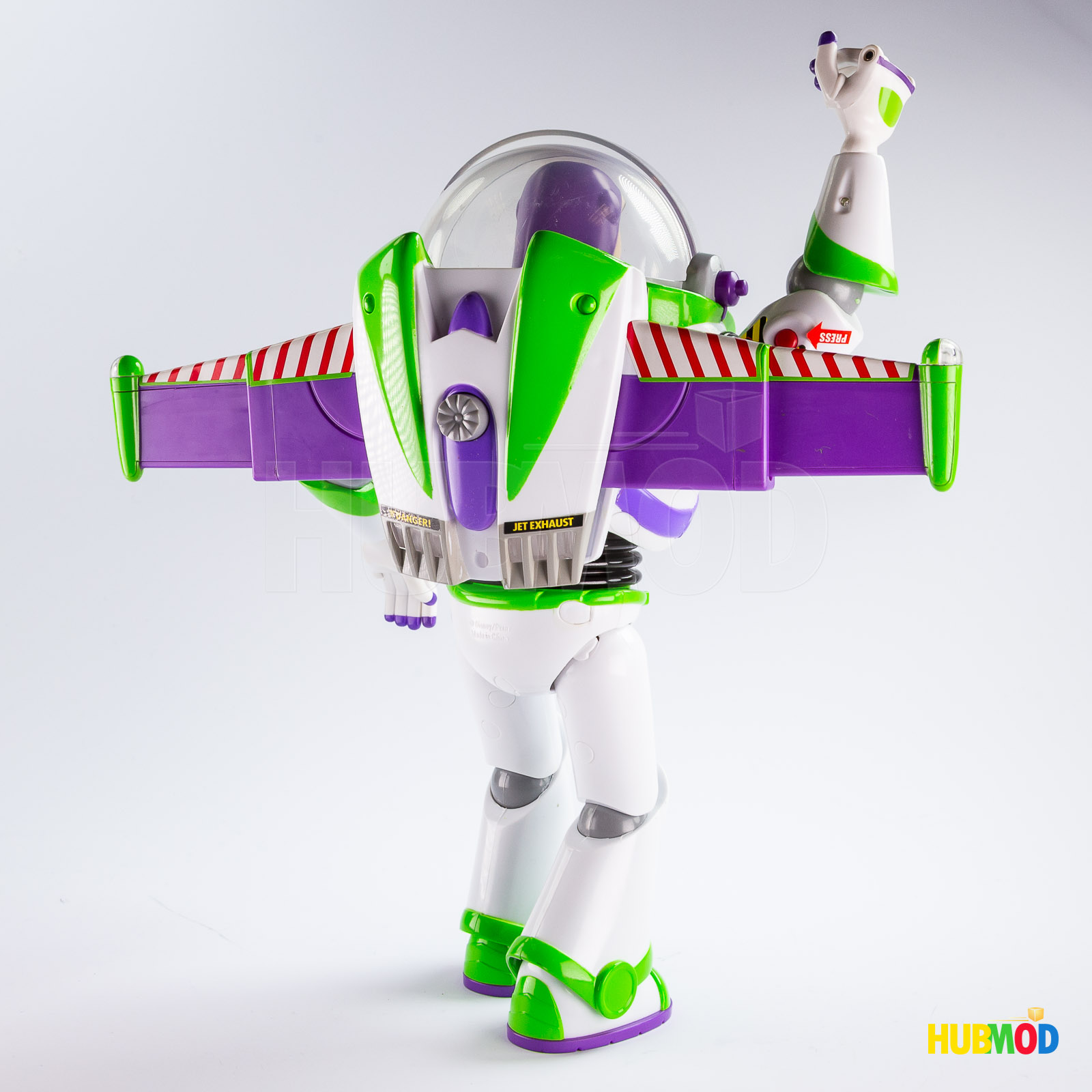 Disney Store Toy Story Buzz Lightyear English Spanish Talking Action