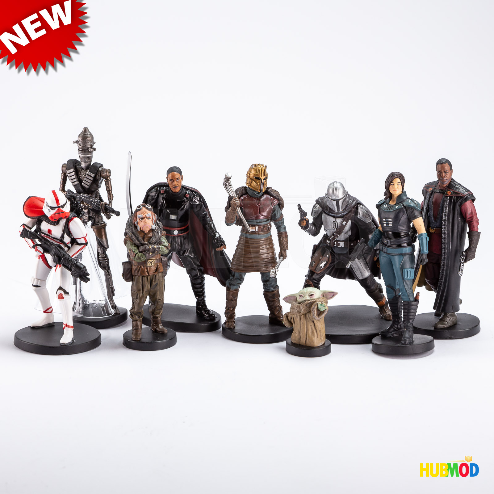 The Mandalorian Deluxe Figurine Play Set Disney Star Wars