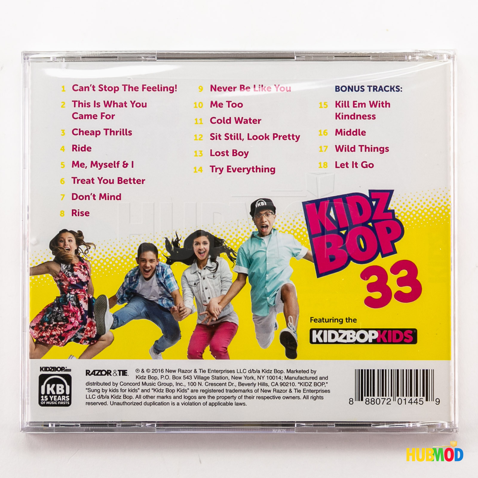 Kidz Bop Kids - Kidz Bop 33 Target Exclusive +4 Extra Song CD 2016