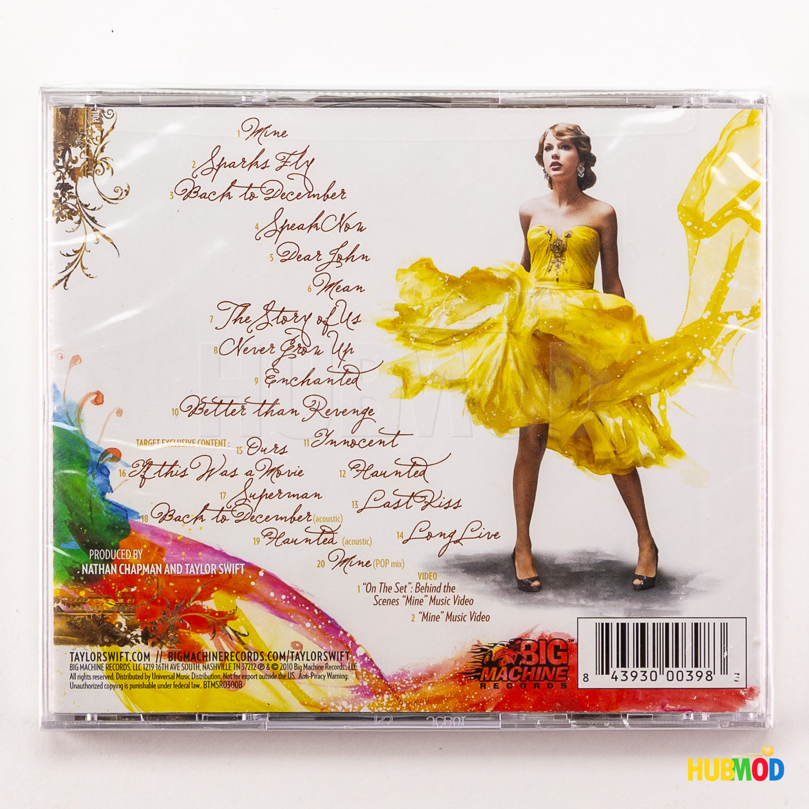 Taylor Swift - Speak Now Target Exclusive Deluxe Edition 2-Disc