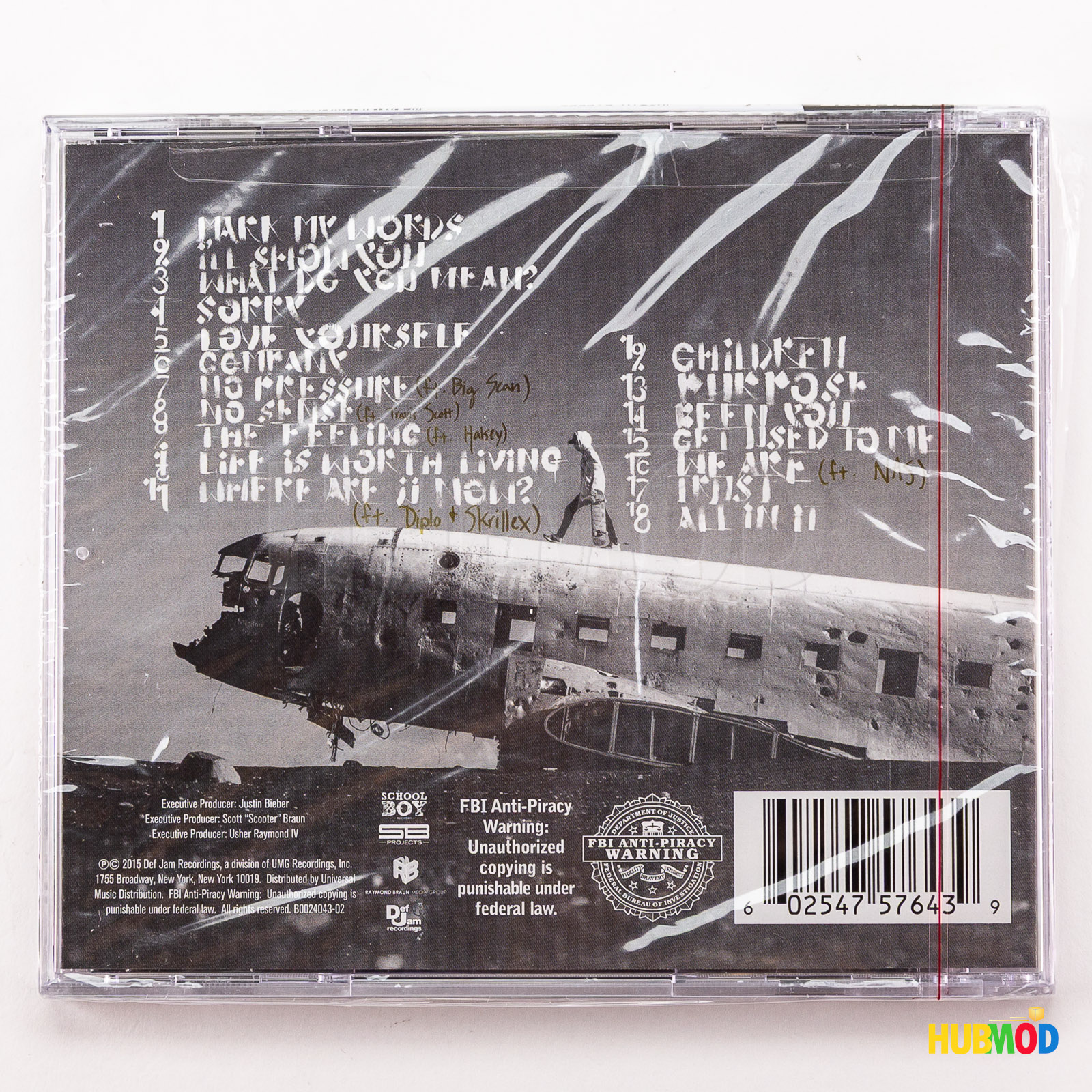 Justin Bieber - Purpose (Deluxe Edition) CD 2015 Album - NEW