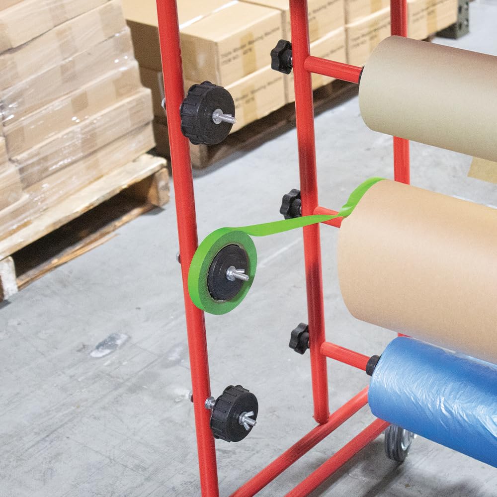 DINOGREN Painters Tape Green 3/4in x 60yd – Heat & Water Resistant, 12 Rolls