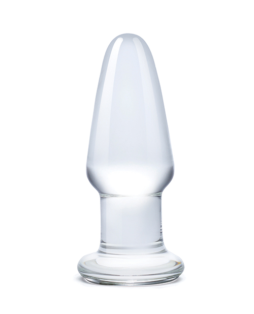 Glas 4" Butt Plug - Clear