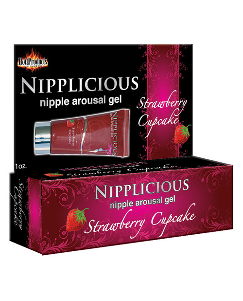 Nipplicious Nipple Arousal Gel – 1 oz Strawberry
