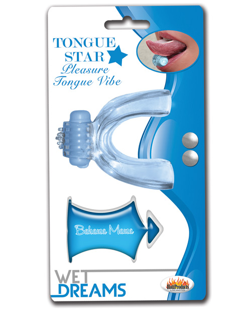 Wet Dreams Tongue Star Vibe – Blue