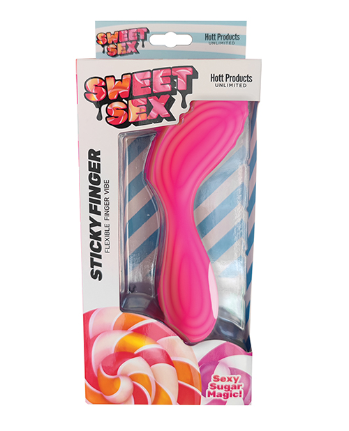Sweet Sex Sticky Finger Vibe - Flexible Finger Toy - Enhanced Pleasure