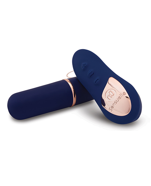 Nu Sensuelle Remote Control Wireless Bullet Plus – Navy Blue