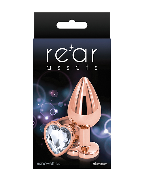 Rear Assets Rose Gold Heart Medium –
