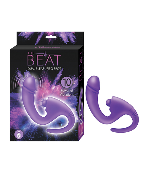 The Beat Dual Pleasure G-Spot Vibrator – Purple