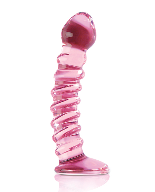 Icicles No.Hand Blown Glass – Clear W/ridges