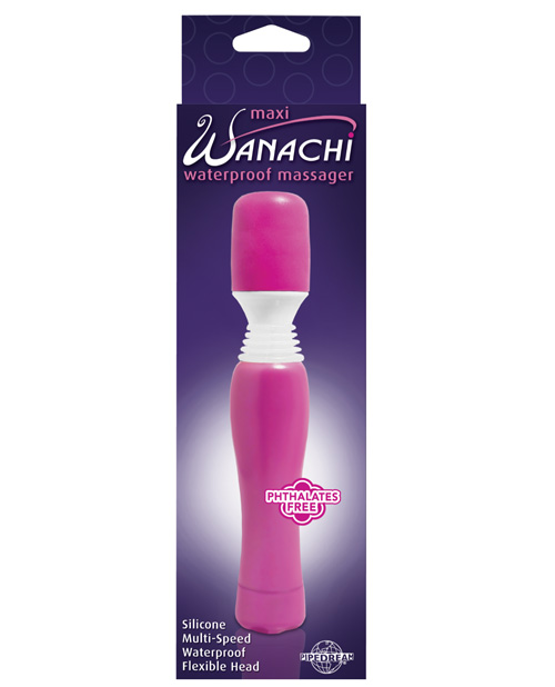 Maxi Wanachi Massager Waterproof – Pink
