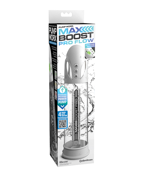 Pump Worx Max Boost Pro – White/Clear