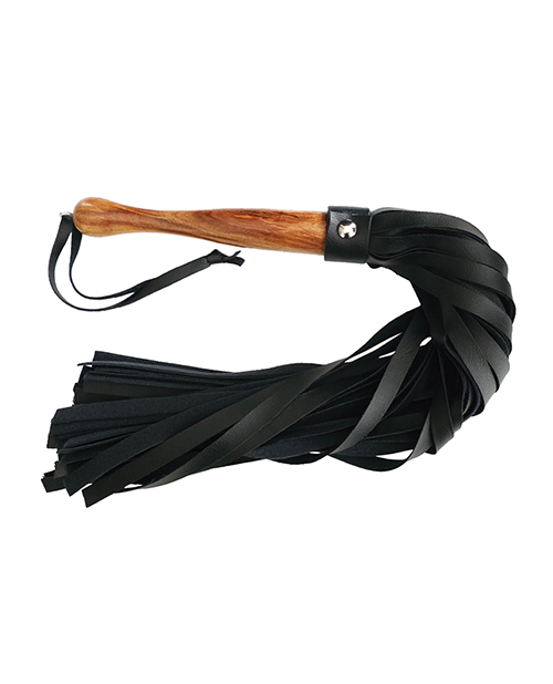 Rouge Fetish Play Vegan Flogger – Black