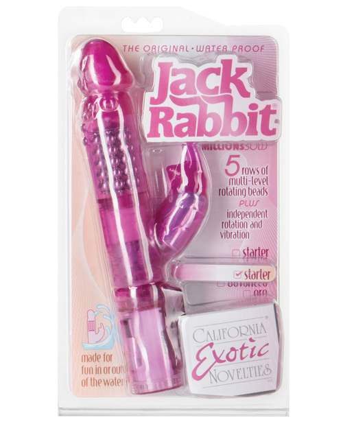 Jack Rabbit w/Floating Beads Waterproof – Pink