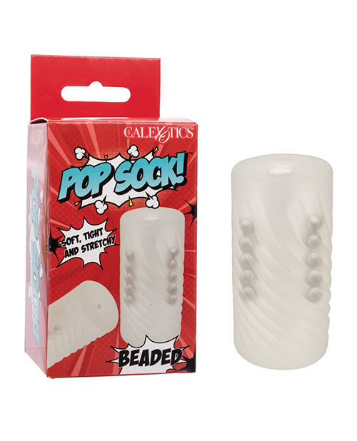 Pop Sock! Beaded Stroker – Clear