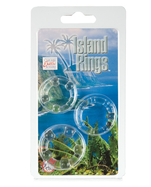 Silicone Island Rings – Clear