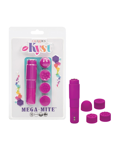 Kyst Mega-Mite Stimulator w/Interchangeable Tips – Pink