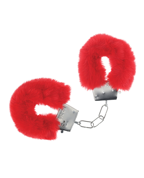 Shots Ouch! Classic Fluffy Handcuffs – Black
