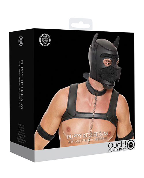 Shots Ouch Puppy Play Complete Kit – SM Black