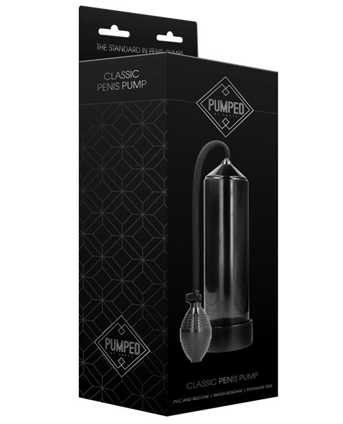 Shots Pumped Classic Penis Pump – Black