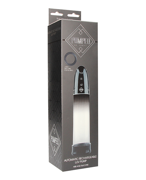 Shots Pumped Automatic Rechargeable Luv Pump – Black