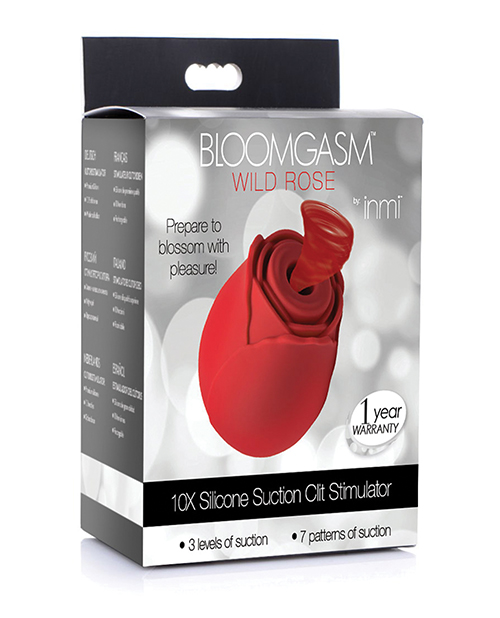 Inmi Bloomgasm Wild Rose 10X Stimulator – Red