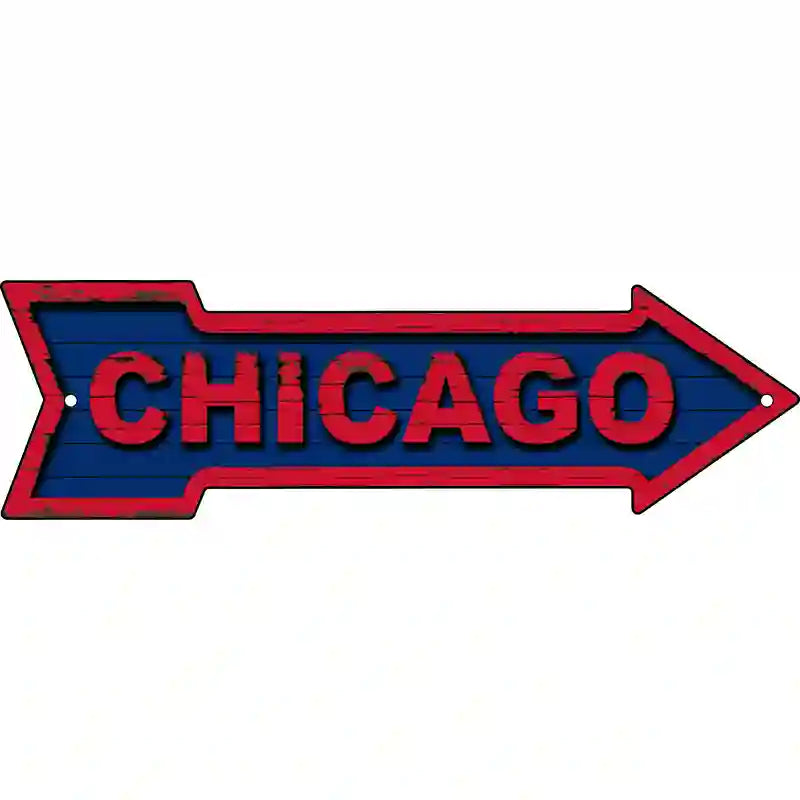 Chicago Colors Neuheit Metallpfeil Schild - Bild 4 von 6
