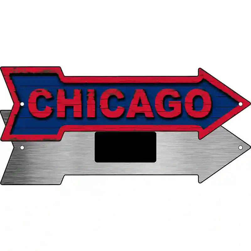 Chicago Colors Neuheit Metallpfeil Schild - Bild 5 von 6